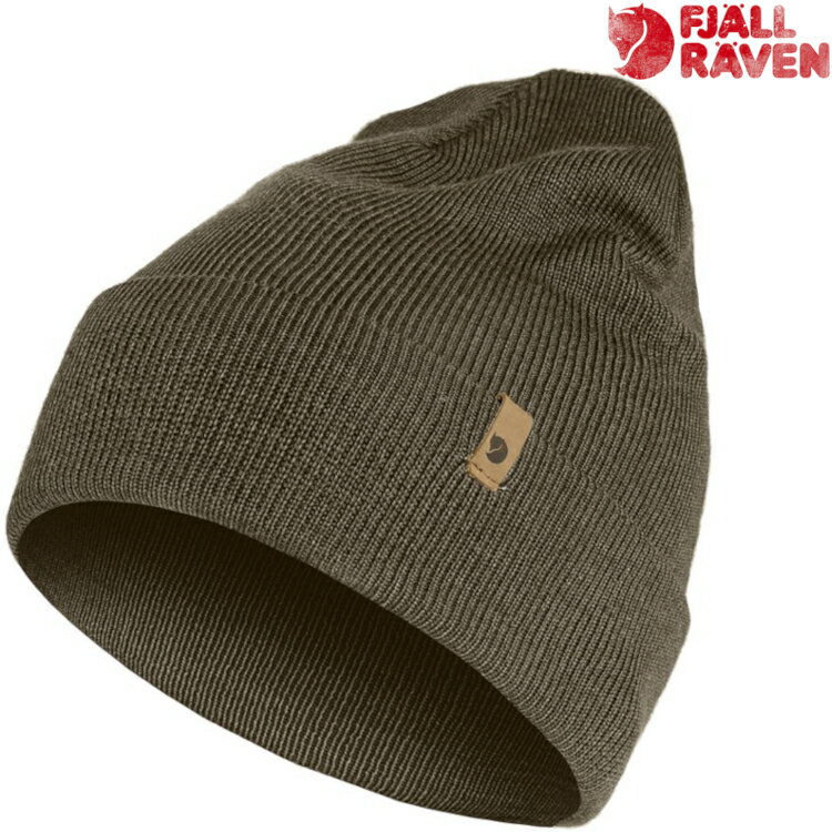 Fjallraven 瑞典北極狐 針織羊毛帽/保暖毛線帽 Classic Knit Hat 77368 633 深橄欖