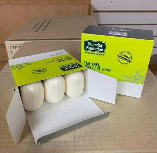 澳洲Thursday Plantation 星期四農莊 茶樹精油香皂 1盒3入 (有中標) KB21Y-1621-016 3