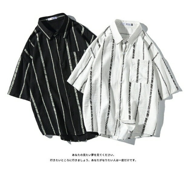 大尺碼男裝 休閒襯衫 大尺碼襯衫 短袖襯衫 薄款襯衫 櫻桃嚴選 XL~5XL 男士襯衫 大碼短袖襯衫 大碼上衣 短襯衫