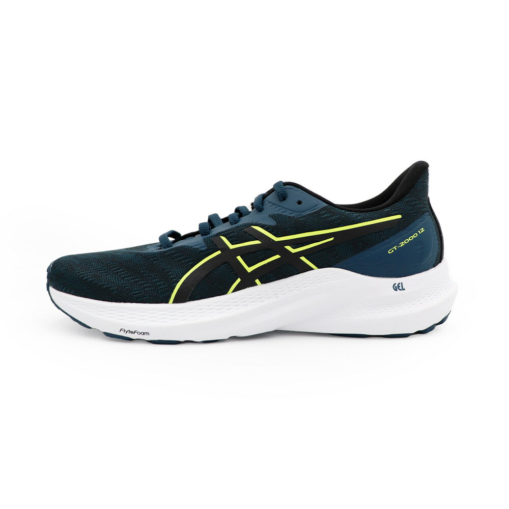 ASICS 亞瑟士 GT-2000 12 GS 鞋帶 慢跑鞋 大童鞋 綠黃 S1786 (1014A330-300)