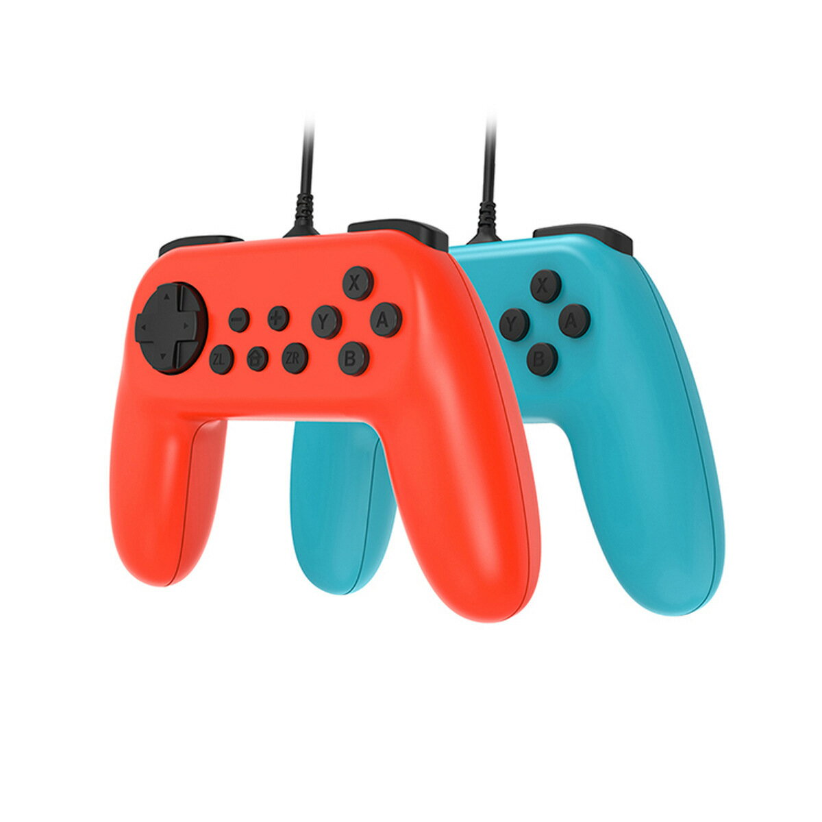 Switch有線手柄 NS主機有線遊戲手柄帶震動功能2個裝TNS19068