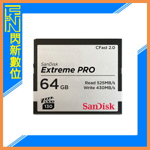 SanDisk Extreme PRO CF 64GB/64G 525MB/s 記憶卡(公司貨)