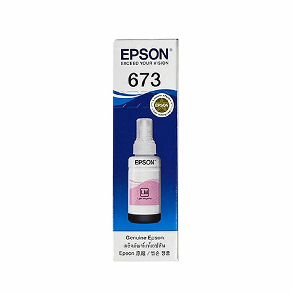 EPSON T673600 淡紅色 原廠墨水罐 適用 L800/L805/L1800