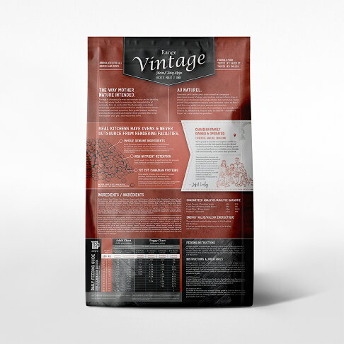 【Vintage 凡諦斯】無穀野宴鮮肉 全齡犬 天然烘培糧 雞肉+火雞肉 犬飼料 犬糧 鮮肉寵物糧_5LB 1