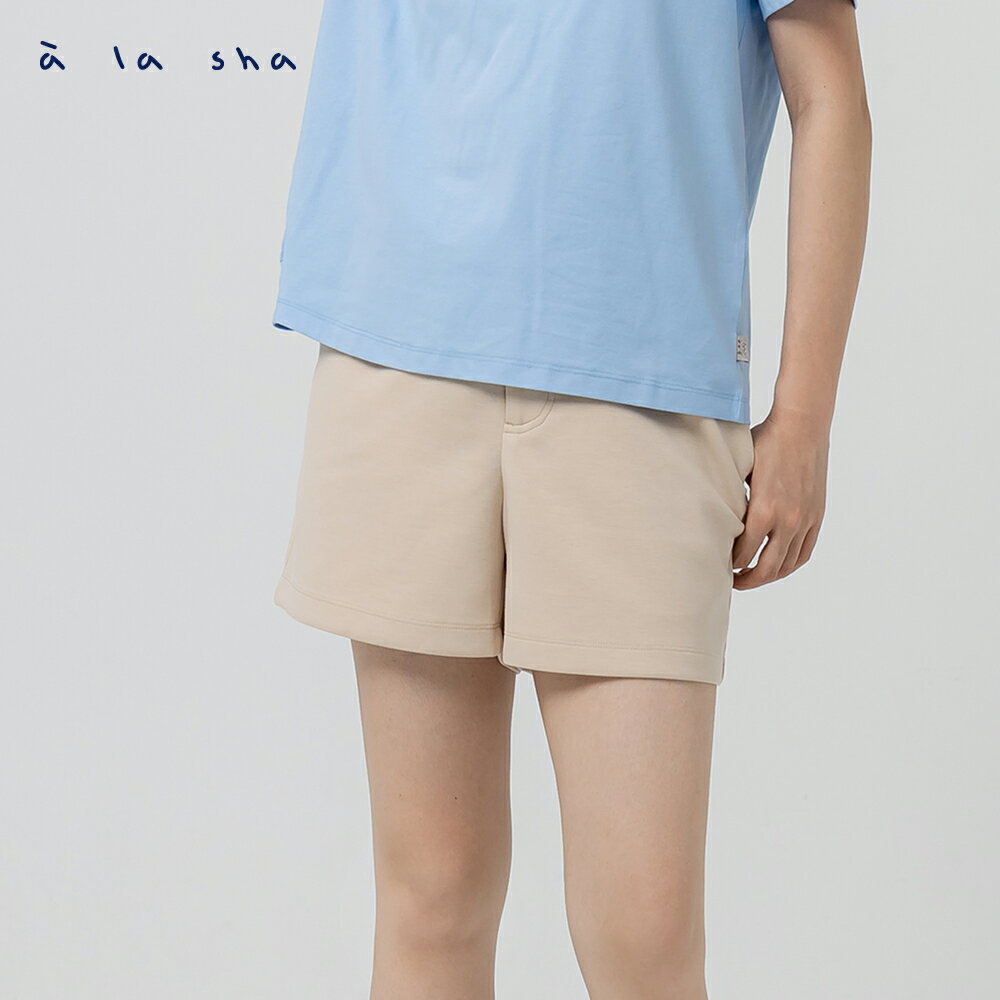 a la sha MARU舒適A字短褲