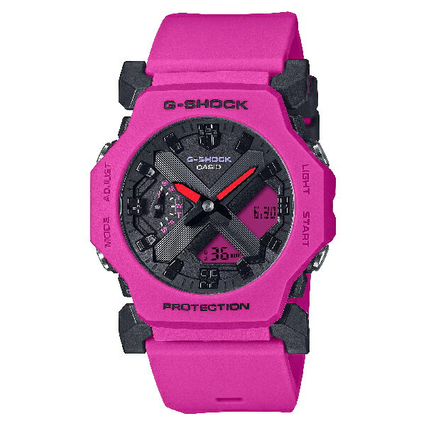 CASIO 卡西歐 GA-2300 系列 GA-2300-4A 大膽直接未來時尚爆款腕錶 亮粉 42.1mm｜樂天全館特惠中★指定刷卡回饋10%