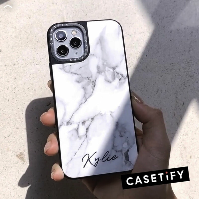【CASETiFY】iPhone12/12 Pro 輕量耐衝擊保護殼-大理石背板