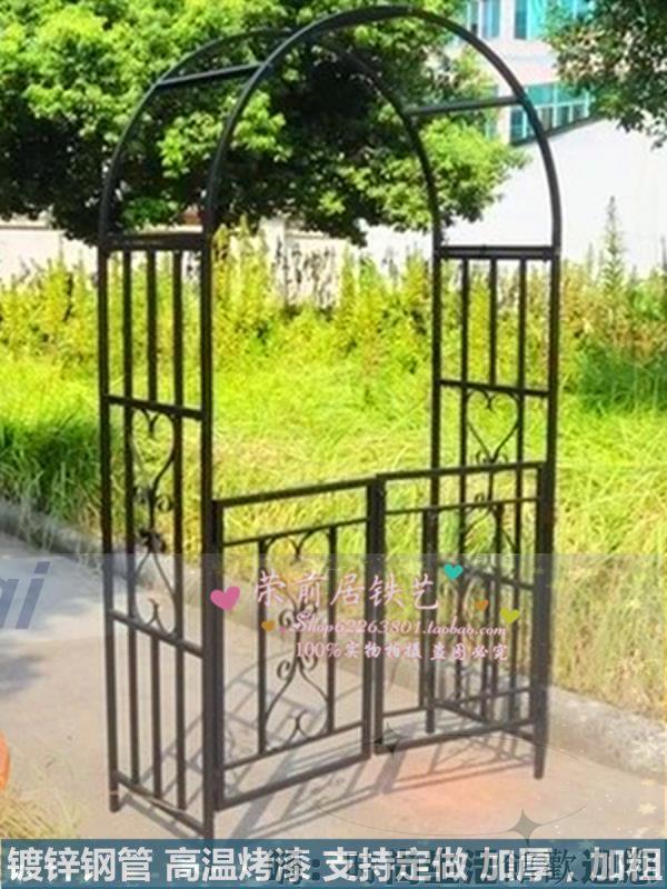 免運 可開發票 歐式金線蓮爬藤架 鐵藝花架 鐵藝拱門架 花園拱門架 絹花拱門架園藝