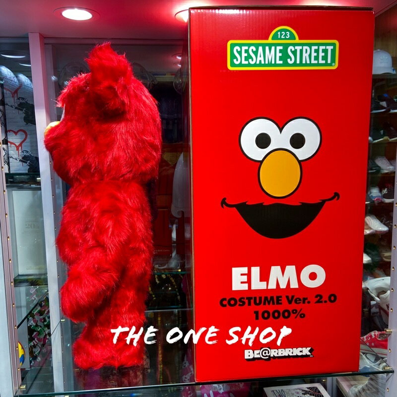 TheOneShop BE@RBRICK SESAME STREET ELMO Costume 2.0 芝麻街1000