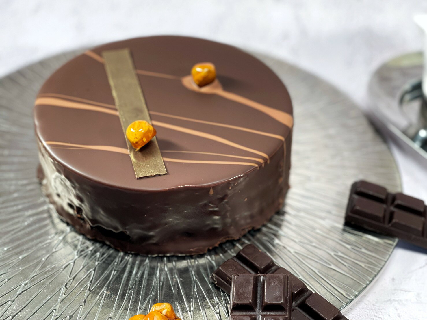 鉑金巧克力蛋糕-6吋