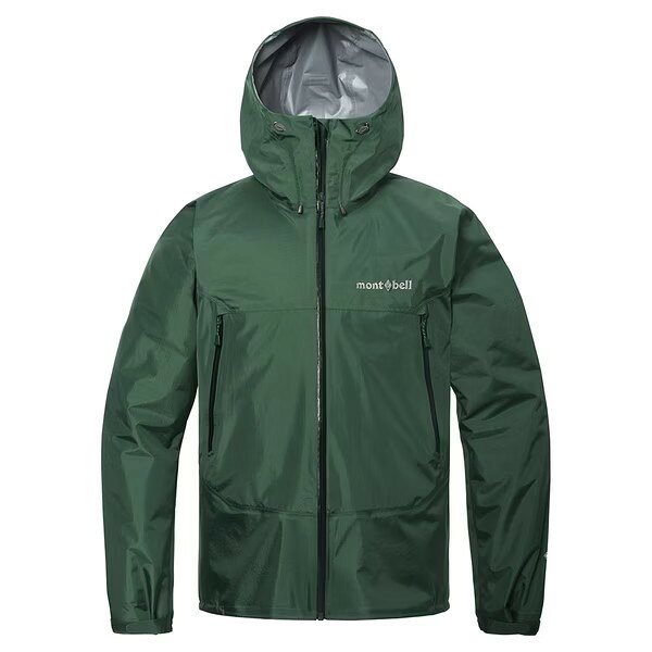 ├登山樂┤日本 mont-bell Rain trekker JKT男款雨衣 深綠# 1128729DGN