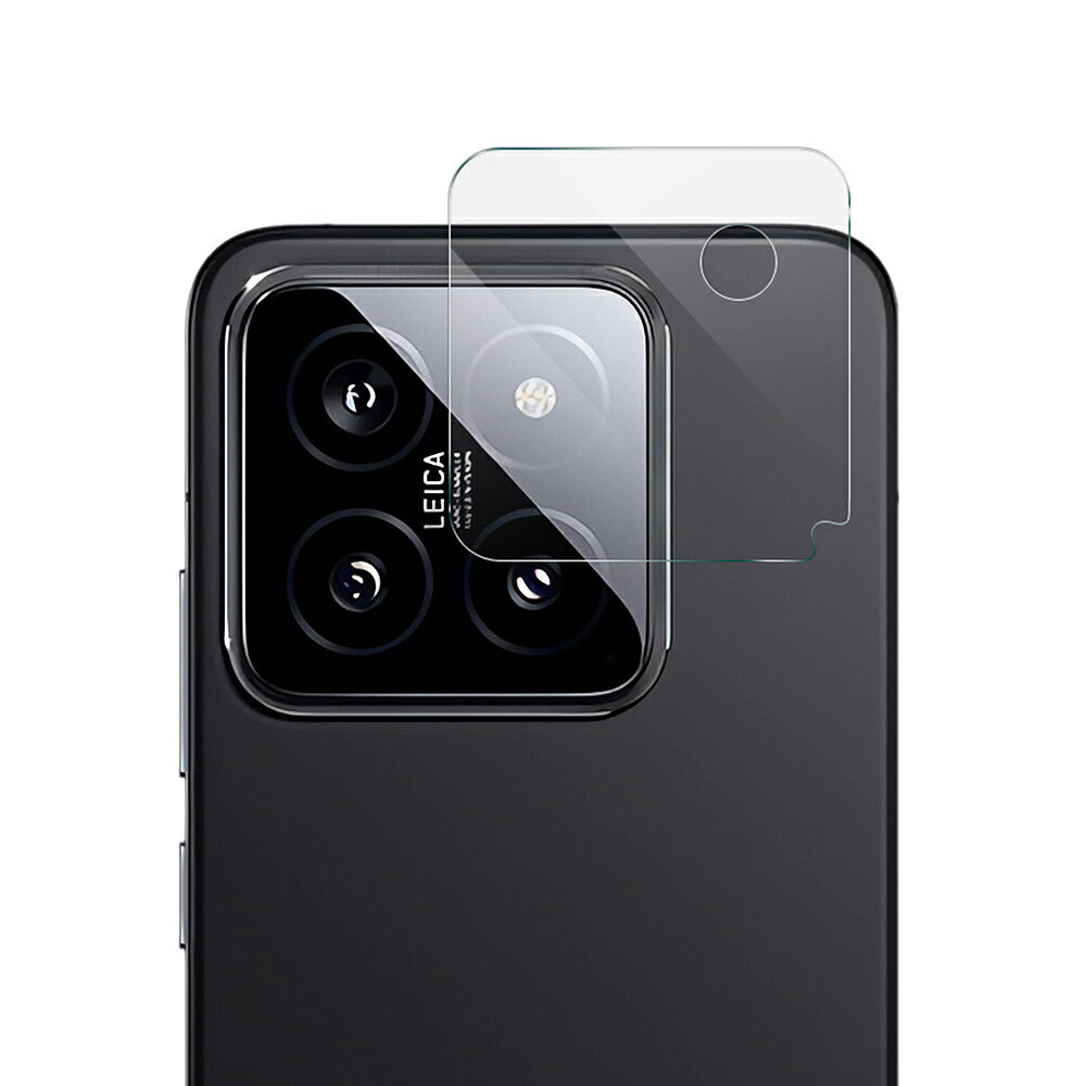 Imak 艾美克 Xiaomi 小米 14 Pro 鏡頭玻璃貼(兩片裝) 奈米吸附 鏡頭貼 鏡頭保護貼 鏡頭膜
