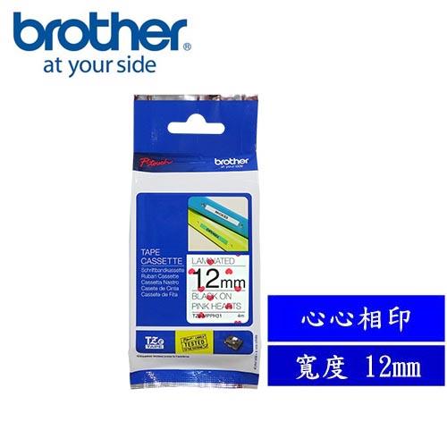 Brother TZe-MP PH31  創意護貝標籤帶 12mm 心心相印