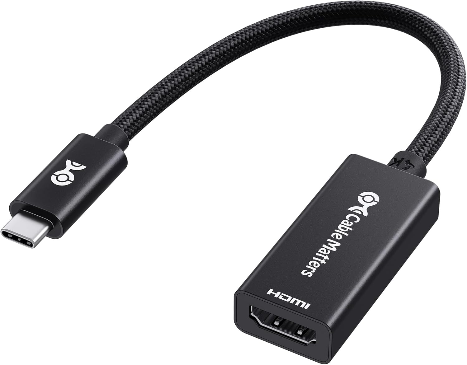 [6美國直購] Cable Matters 201088-B USB Type-C 轉 HDMI 轉接線 適用於 iPhone 17/16 MacBook 平板
