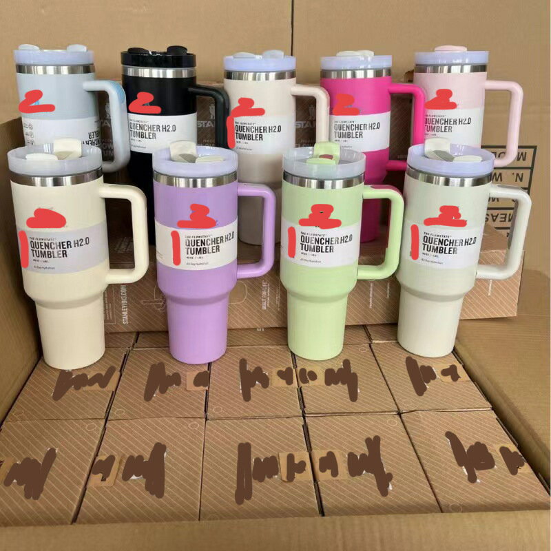 史丹利stanley2代 400Z不銹鋼車載保溫杯保冷帶吸管汽車杯【宜家良品百貨】