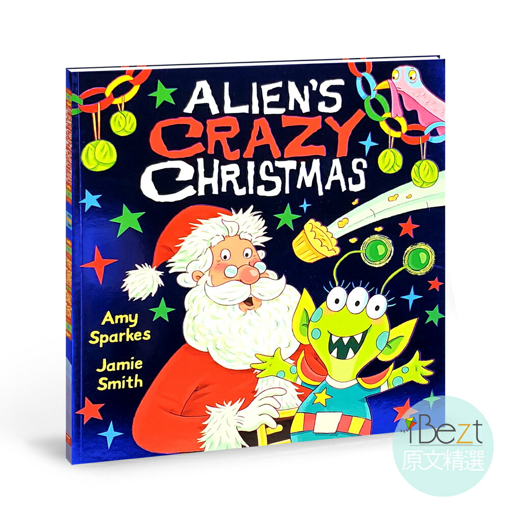 Alien's Crazy Christmas | Scholastic | 繪本 | 瘋狂 | 外文 | 讀本 | 大開本 | 聖誕 | 外星人