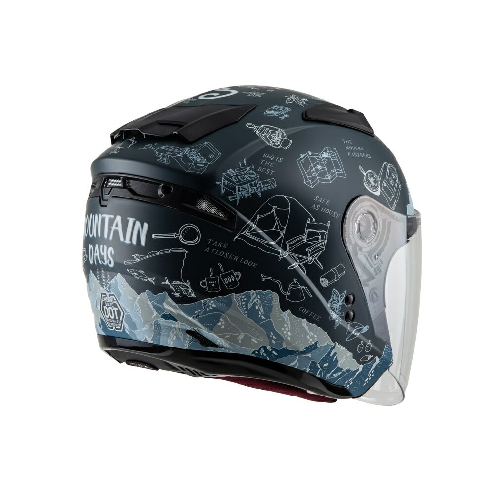 SOL Helmets】SO-7E開放式安全帽(探險者_消光藍/灰) ｜ SOL安全帽官方商城| SOL Helmets | 樂天市場Rakuten