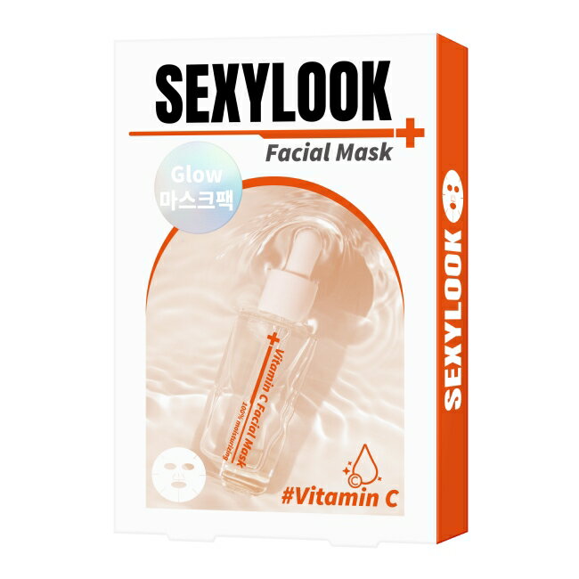 SEXYLOOK 玻尿酸保濕嫩白面膜(5入/盒)