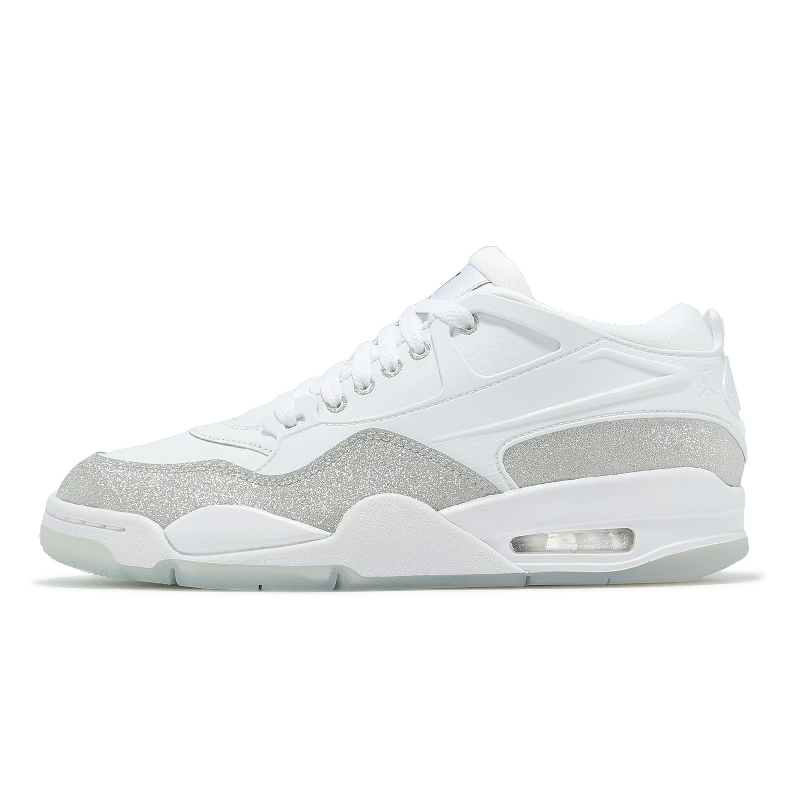 Nike 休閒鞋 W Air Jordan 4 RM 男鞋 女鞋 白 銀 喬丹 AJ4 