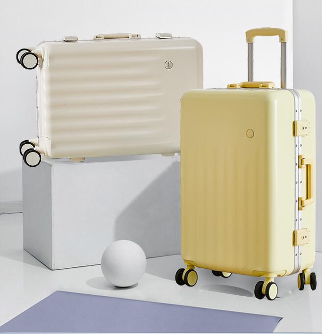 行李箱拉桿箱女鋁框ins網紅大容量旅行箱20/24寸密碼箱子結實耐用 全館免運