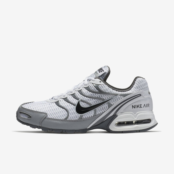Nike Air Max Torch 4 [343846-100] 男 休閒鞋 運動 慢跑 復古 氣墊 緩震 反光 白灰