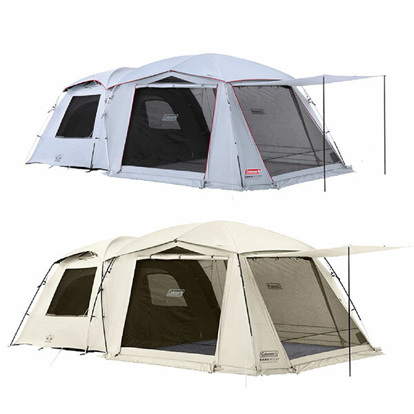 Coleman Tough Screen 2 Room House Tent, Sand, For 4 1回使用Coleman