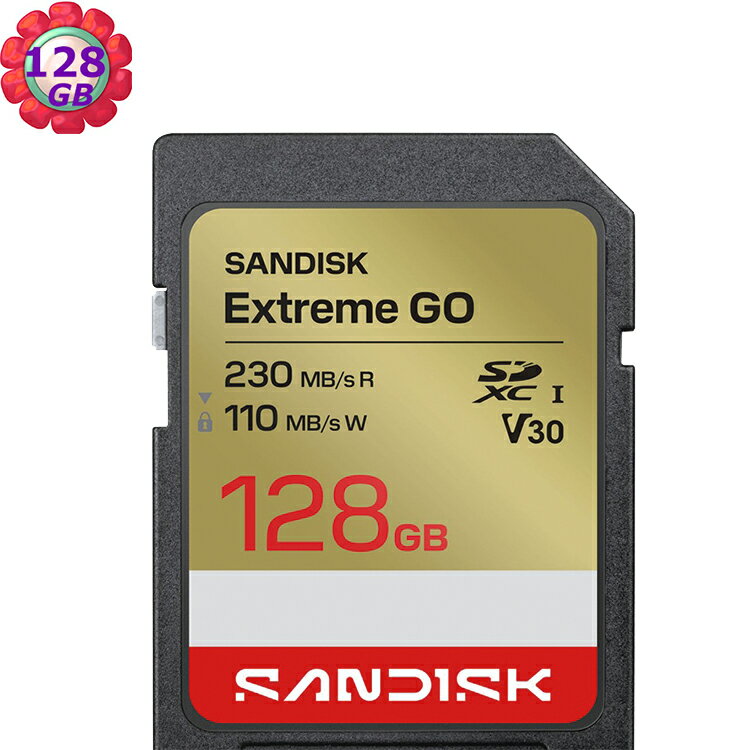 樂探特推好評店家推薦到SanDisk 128G 128GB SD extreme Go 230MB/s 4K V30 SDSDXGN-128G 記憶卡就在luckycard推薦樂探特推好評店家
