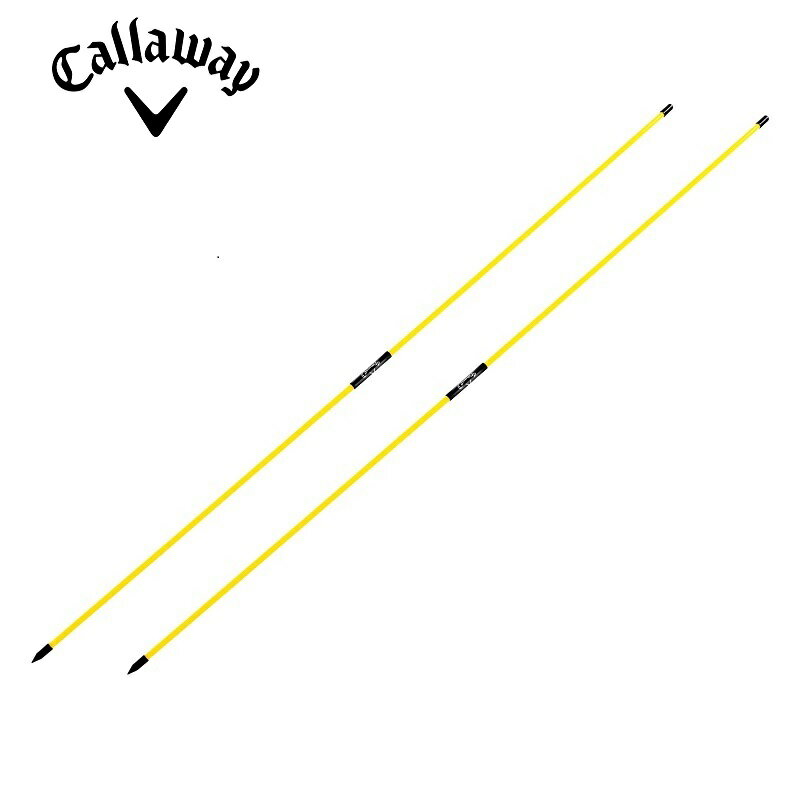 Callaway GOLF高爾夫折疊指示棒兩折筒裝方向桿揮桿推桿練習標桿