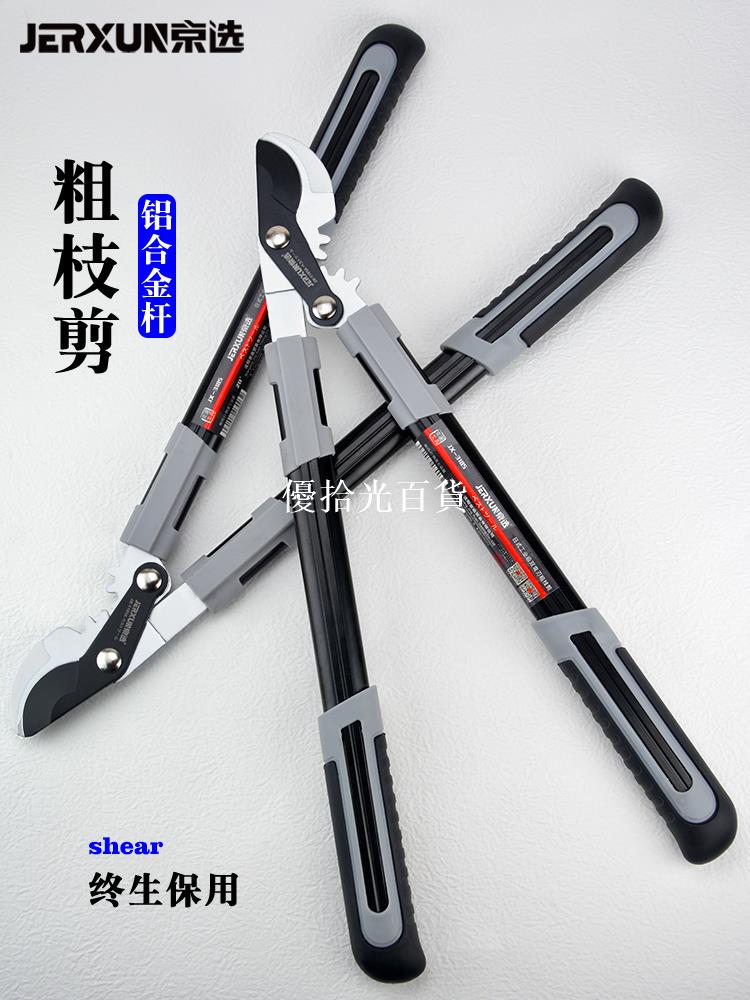 京選園林剪強力粗枝剪樹枝果樹剪刀修枝剪大力剪園藝工具大花剪刀[領邦五金配件]