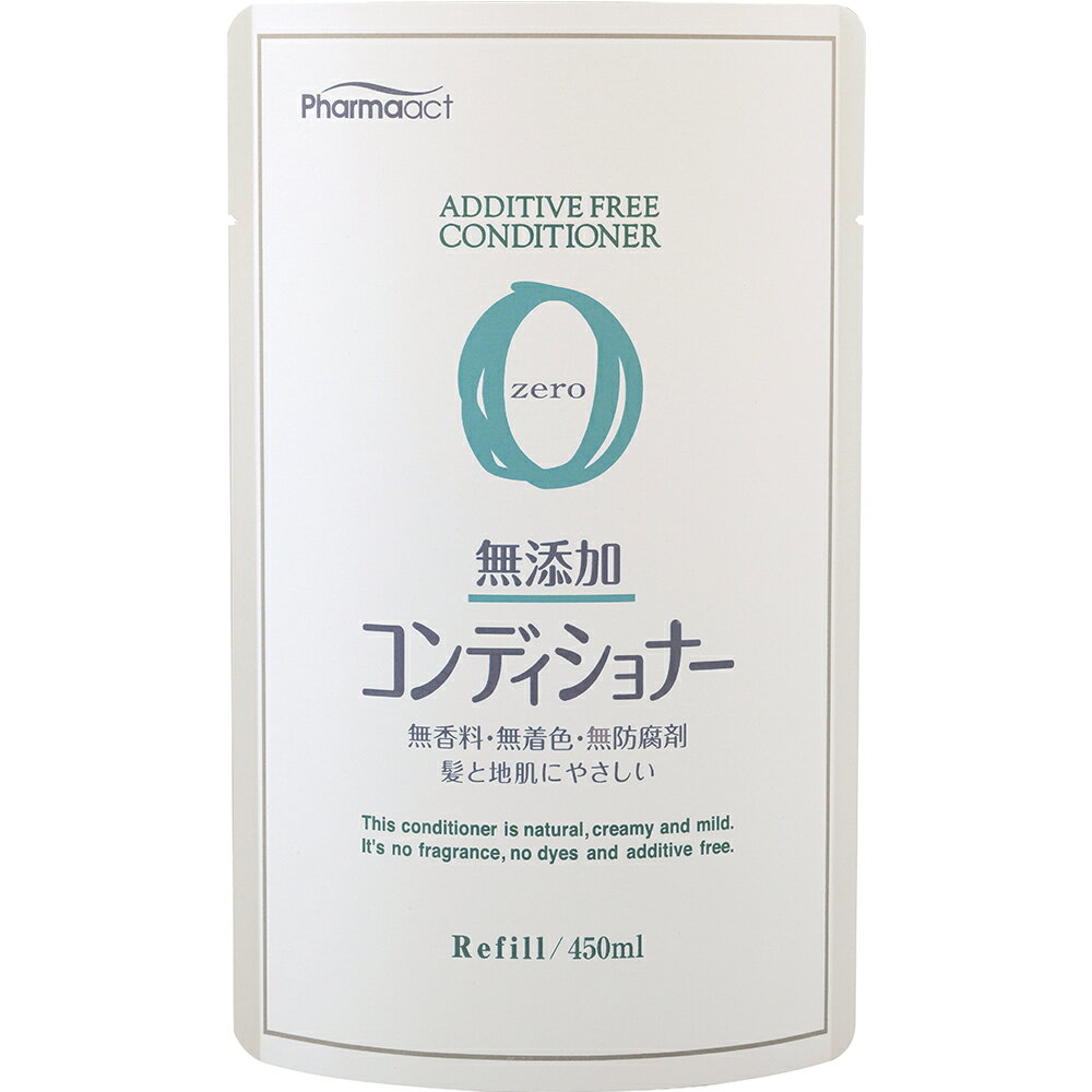 日本熊野油脂 KUMANO PharmaACT 無添加潤髮乳補充裝 450ml -|日本必買|日本樂天熱銷Top|日本樂天熱銷 0