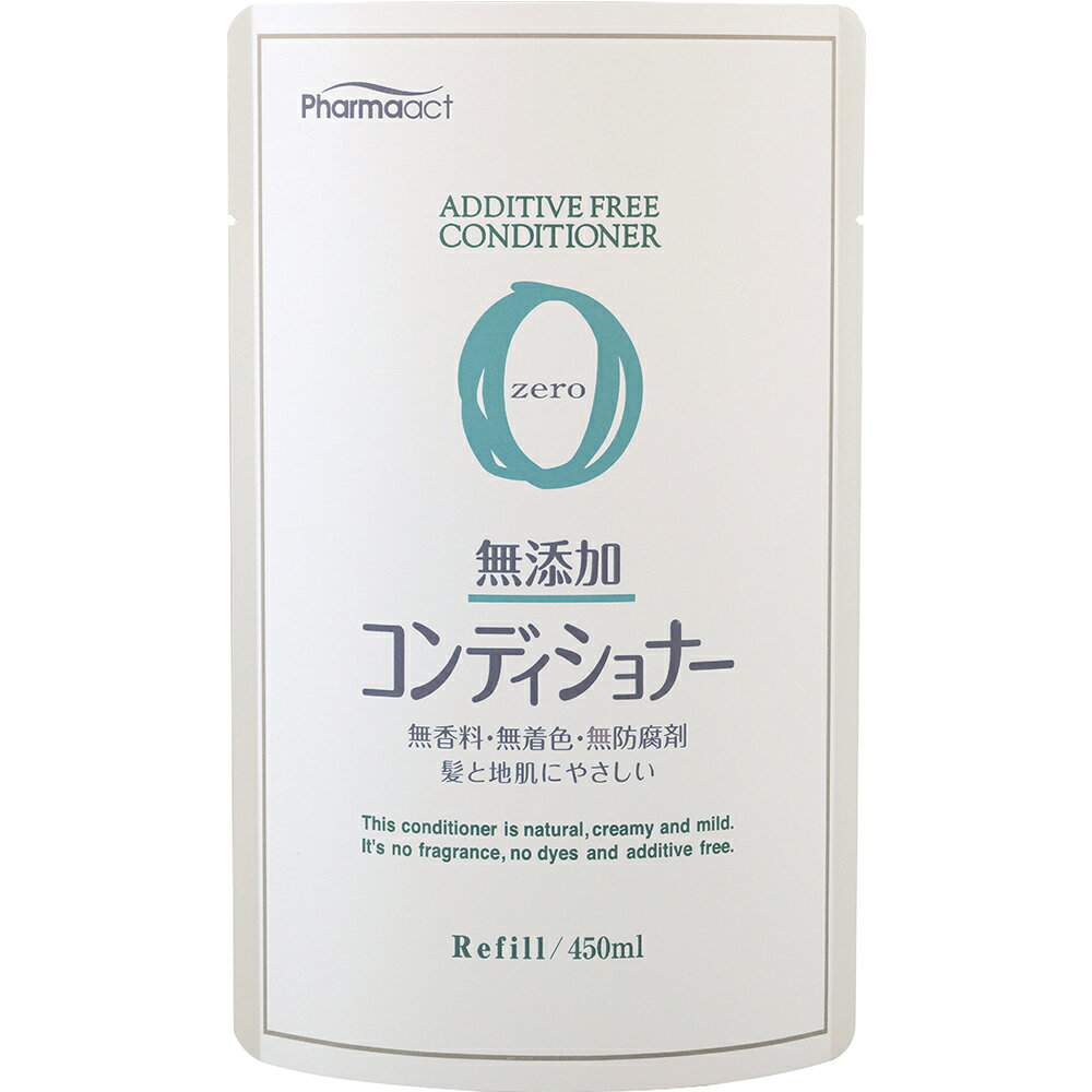 日本熊野油脂 KUMANO PharmaACT 無添加潤髮乳補充裝 450ml -｜日本必買｜日本樂天熱銷Top｜日本樂天熱銷