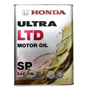 HONDA ULTRA LTD 5W30 本田 日本原廠機油 4L【樂天APP下單9%點數回饋】