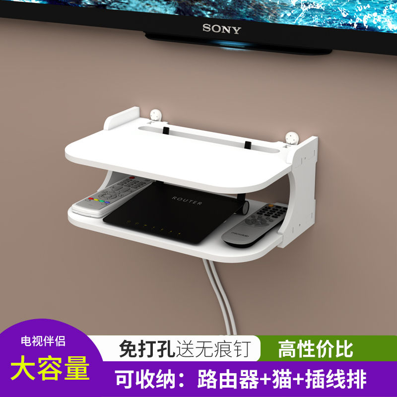 墻上置物架客廳現代裝飾掛墻壁簡約一字層板隔板書架
