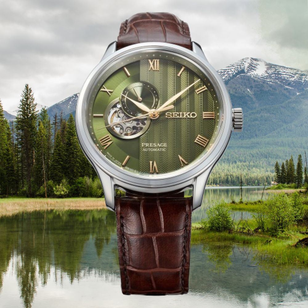 送禮首選★SEIKO精工 PRESAGE機械錶 台灣限定 落羽松 鏤空機械腕錶 禮物 送禮 推薦 SRPL97J1/4R39-00W0J 附提袋【全館滿額折價★APP下單點數4倍送】線上購買享_實體門市同步服務