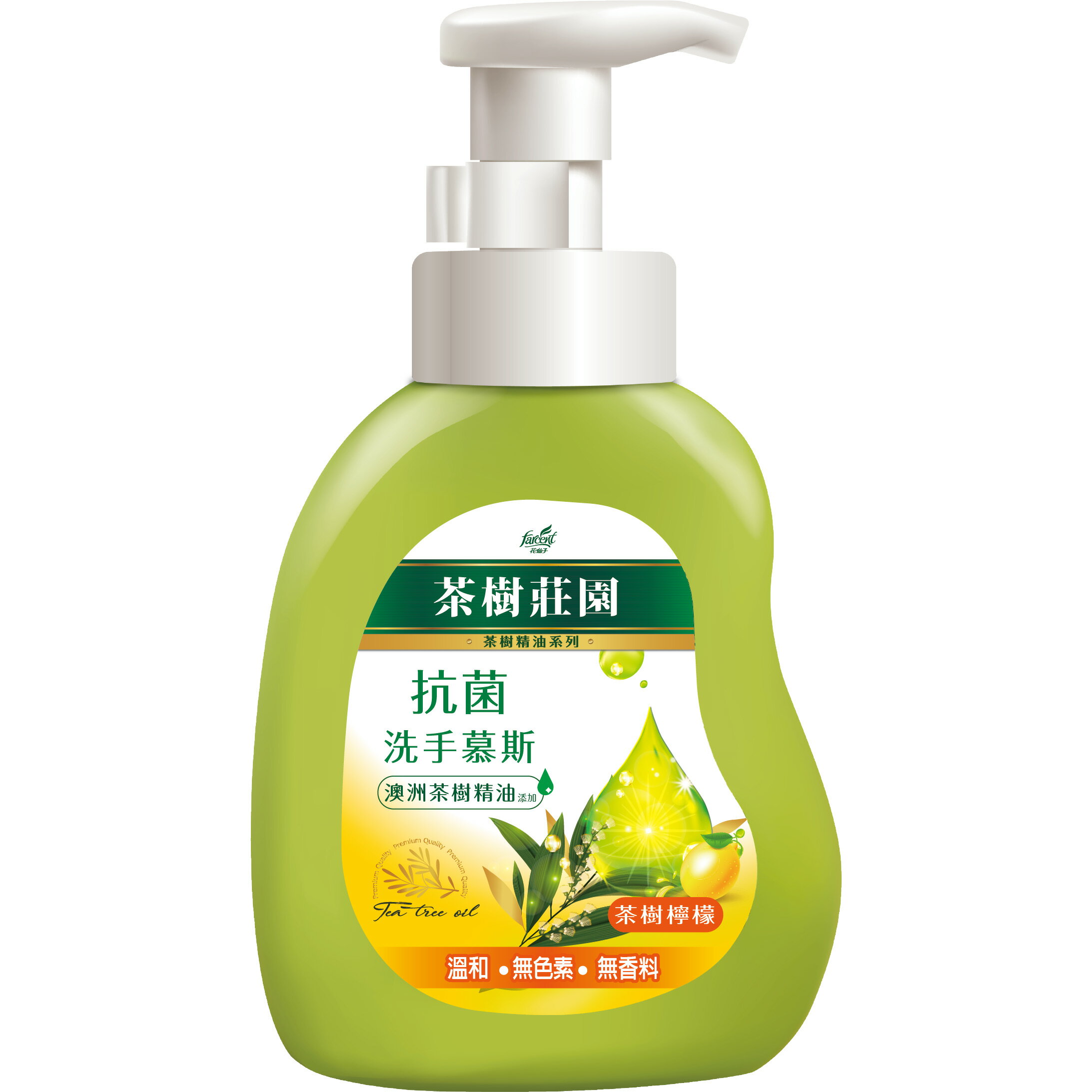 茶樹莊園 茶樹檸檬抗菌洗手幕斯 500g