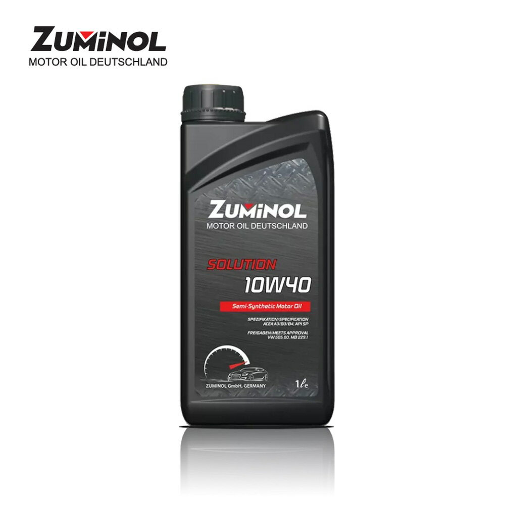 機油 ZUMINOL SOLUTION 10W40 SP 1L-單罐