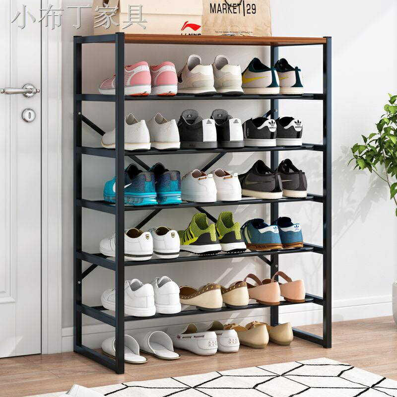✻✐鞋架子簡易門口放家用室內好看經濟型小型窄收納置物架小簡易鞋柜