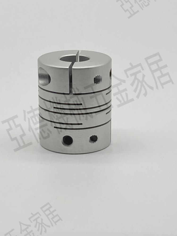 外徑D12平行線聯軸器 長L18 夾緊式 彈性溝槽 微型小 精密 高轉速【亞德機械五金家居】