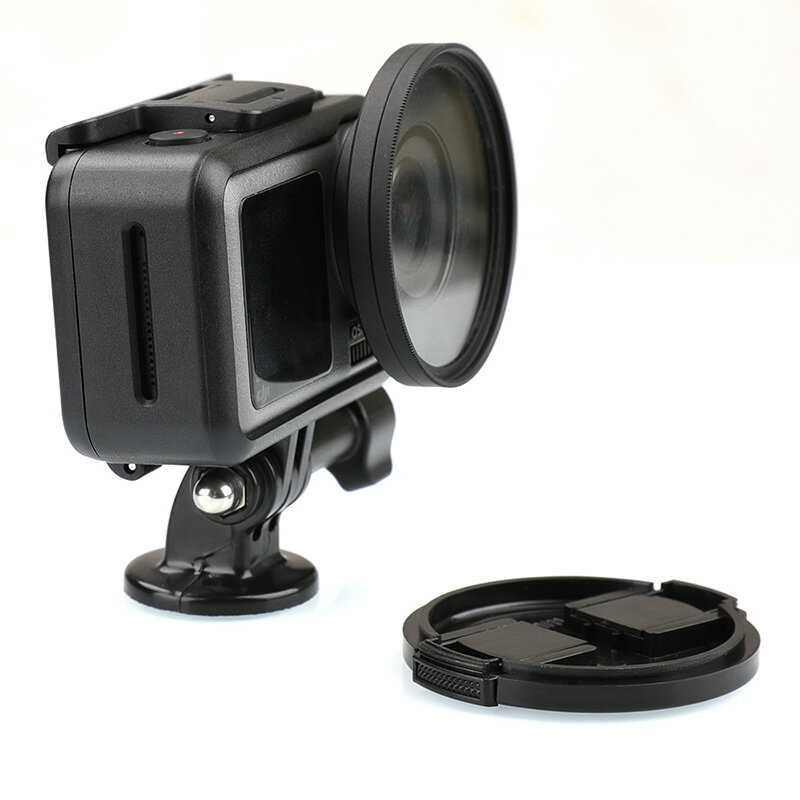 DJI大疆Osmo Action鏡頭轉接環靈眸運動相機52mm濾鏡UV鏡CPL套裝