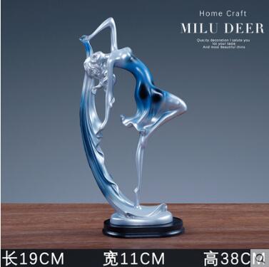 北歐輕奢創意擺件家居裝飾品現代簡約客廳酒櫃電視櫃藝術小工藝品