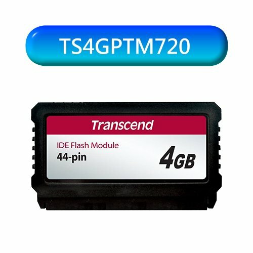 <br/><br/>  【新風尚潮流】創見 4G 4GB IDE DOM 2.5吋快閃記憶卡 44pin 垂直型 TS4GPTM720<br/><br/>