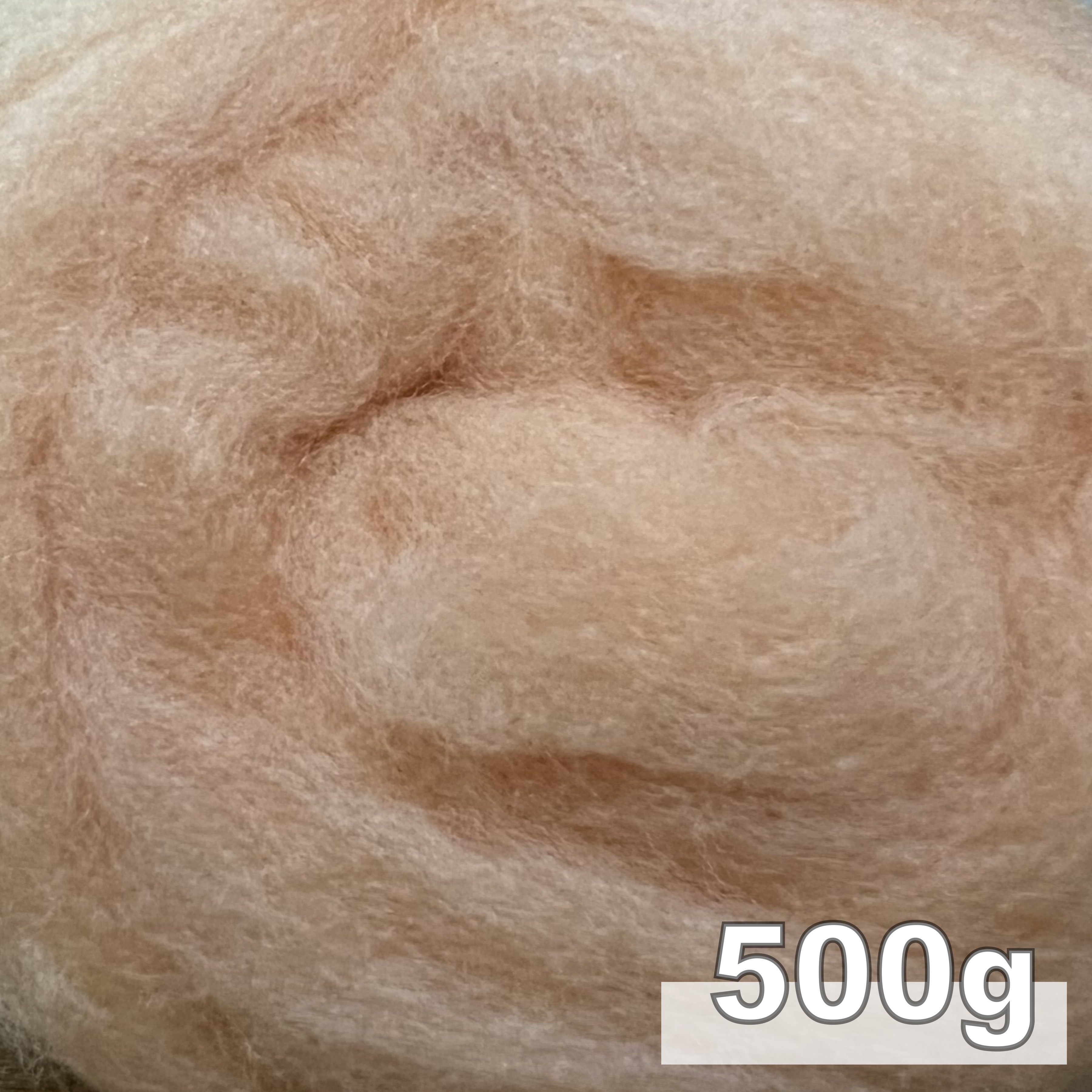 ｜大包裝｜紐西蘭ASHFORD-美麗奴羊毛 M19杏仁色｜500g｜DIY手作/羊毛氈材料/文創
