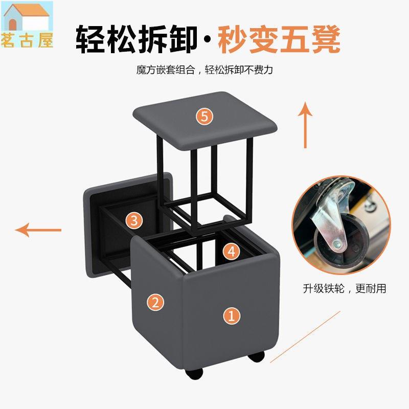 魔方椅 沙發凳 省空間客廳 組合凳子北歐多功能魔方沙發凳五合一矮凳子家用方形換鞋凳網紅客廳茶幾凳 1 魔方椅 沙發凳 省空間客廳 組合凳子北歐多功能魔方沙發凳五合一矮凳子家用方形換鞋凳網紅客廳茶幾凳 1