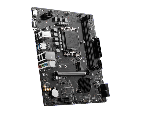 MSI 微星 PRO H610M-E DDR4 M-ATX 1700腳位 主機板 3