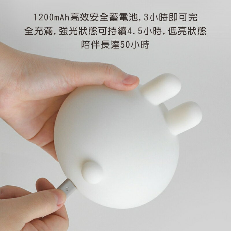 MUID覓逗 丸子兔伴眠燈HL26【APP享6%回饋】 8