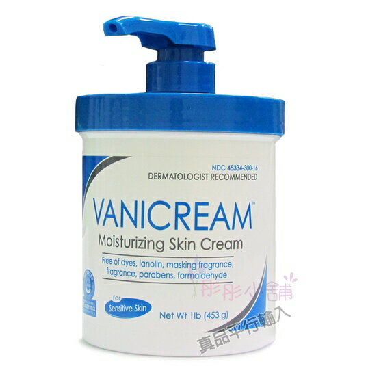 【彤彤小舖】真品平行輸入 Vanicream 美國Skin Cream 保濕乳霜 453g 滋潤保濕乳液
