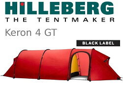 Hilleberg 頂級隧道式四人帳/隧道帳/四季帳/雪地帳 Keron 4 GT 科隆 四人帳篷 黑標/登山帳篷 大前庭 紅 010312