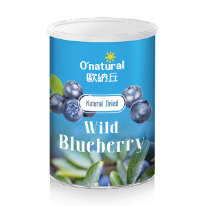 歐納丘純天然野生藍莓乾 150G(罐裝)