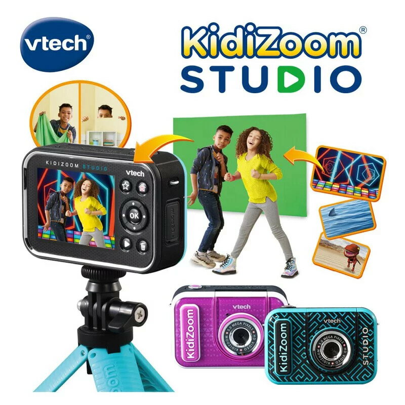 《英國 Vtech》電子學習機 多功能兒童數位相機STUDIO 東喬精品百貨