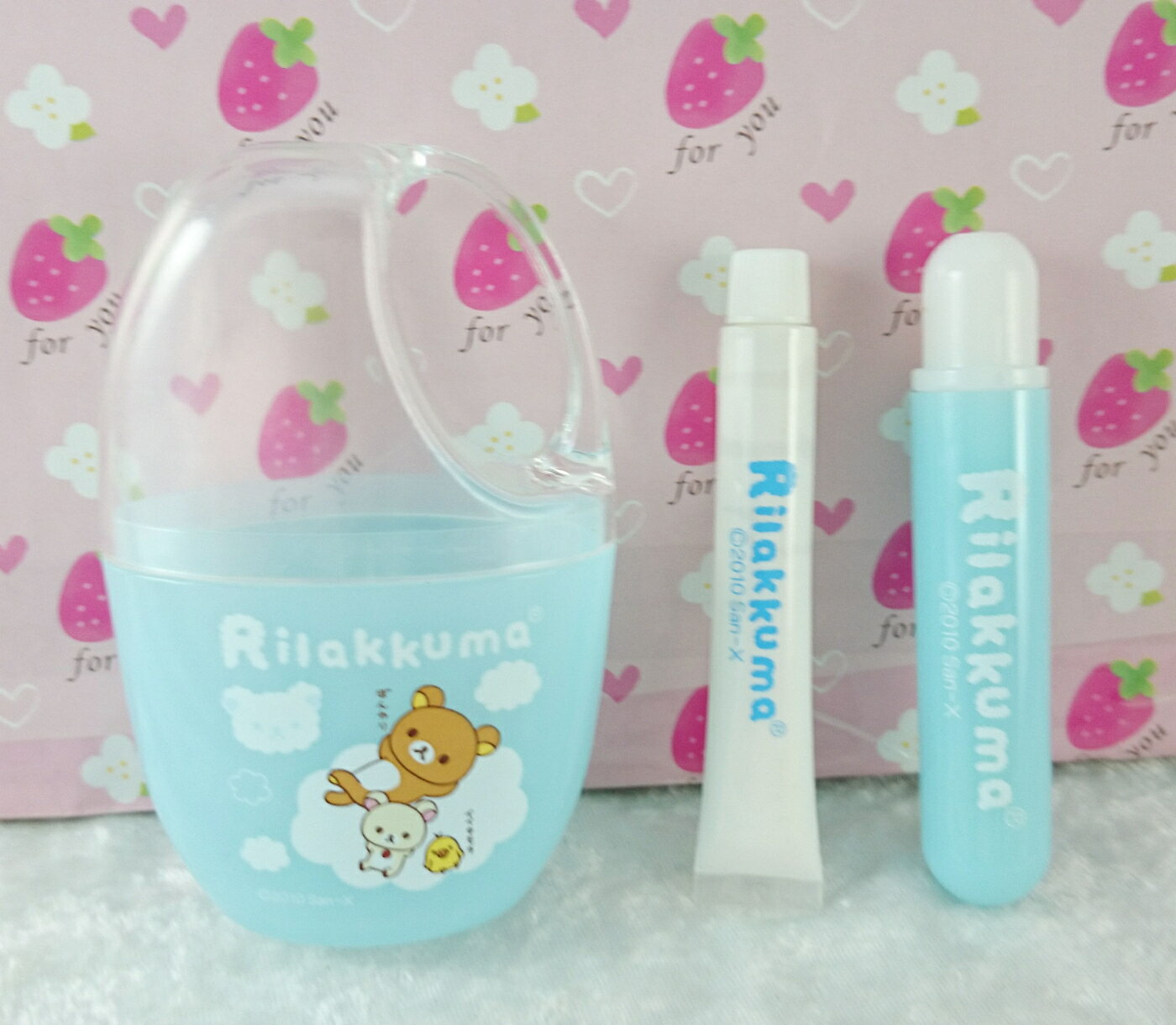 【震撼精品百貨】Rilakkuma San-X 拉拉熊懶懶熊 鹽洗組 震撼日式精品百貨